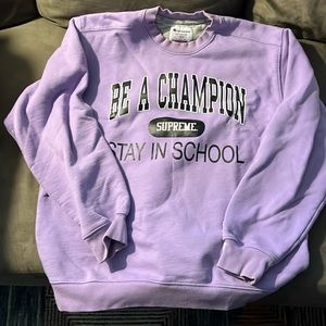 Champion x Supreme sweatshirt